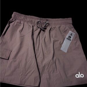 & Other Stories Taupe Midi Skirt